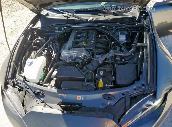 JM1NDAD79R0605087 2024 MAZDA MX-5 Gray Rear interior view