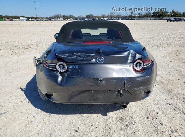 JM1NDAD79R0605087 2024 MAZDA MX-5 Gray Rear view