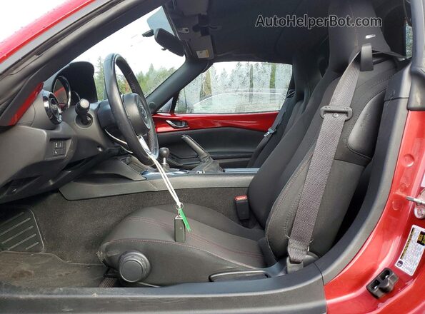 JM1NDAL70H0107070 2017 MAZDA MX-5 Red Սալոնի դիմացի տեսք