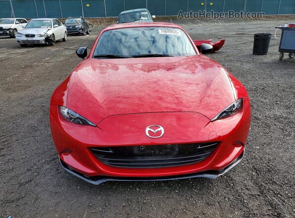 JM1NDAL70H0107070 2017 MAZDA MX-5 Red Դիմացի տեսք