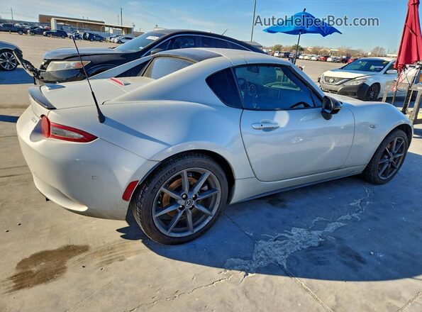 JM1NDAL71H0108700 2017 MAZDA MX-5 Белый Задняя правая четверть