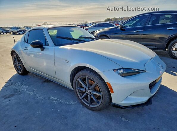 JM1NDAL71H0108700 2017 MAZDA MX-5 Белый Передняя правая четверть