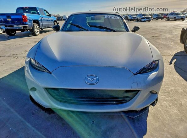 JM1NDAL71H0108700 2017 MAZDA MX-5 Белый Вид спереди