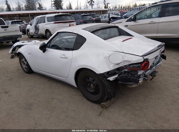 JM1NDAL71K0305390 2019 MAZDA MX-5 MIATA RF White Tył lewy