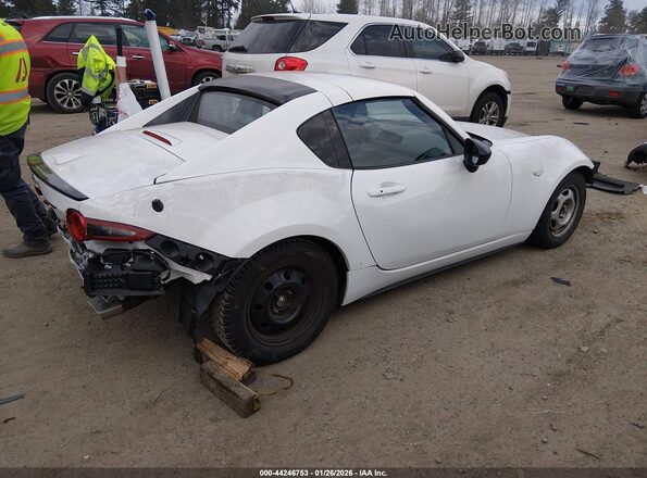 JM1NDAL71K0305390 2019 MAZDA MX-5 MIATA RF White Tył prawy
