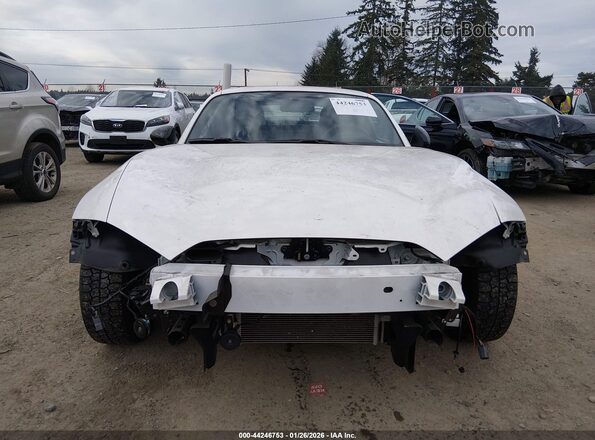 JM1NDAL71K0305390 2019 MAZDA MX-5 MIATA RF White Widok zestawu wskaźników