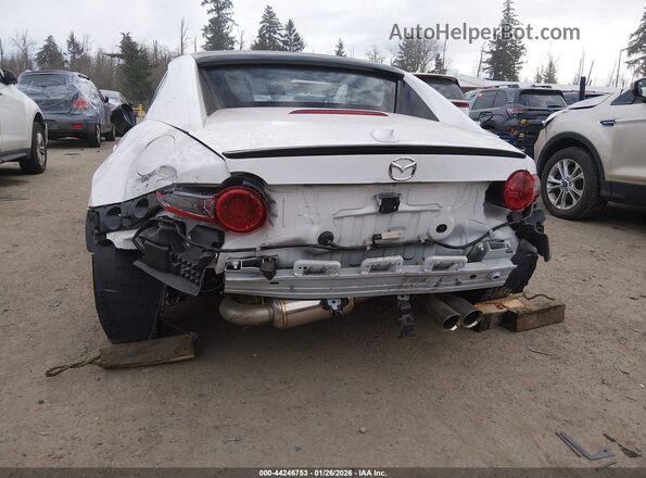 JM1NDAL71K0305390 2019 MAZDA MX-5 MIATA RF White Widok z przodu
