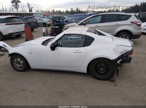 JM1NDAL71K0305390 2019 MAZDA MX-5 MIATA RF White Widok wnętrza 360 stopni