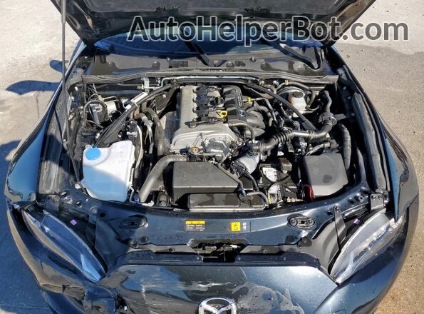 JM1NDAL71K0308872 2019 MAZDA MX-5 Black Вид задньої частини салону