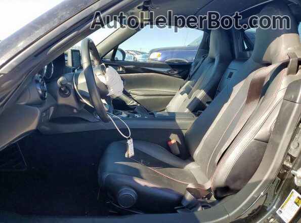 JM1NDAL71K0308872 2019 MAZDA MX-5 Black Вид салону спереду