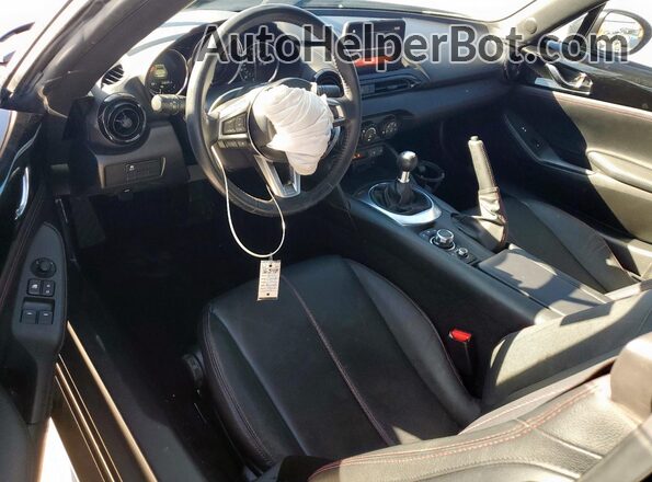 JM1NDAL71K0308872 2019 MAZDA MX-5 Black Вид панелі приладів