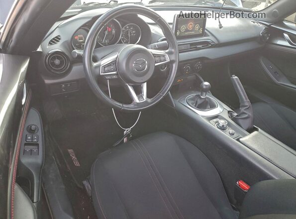 JM1NDAL72H0100685 2017 MAZDA MX-5 Gray წინა პანელის ხედი