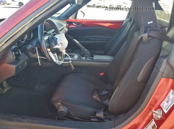 JM1NDAL74K0304850 2019 MAZDA MX-5 Red Սալոնի դիմացի տեսք