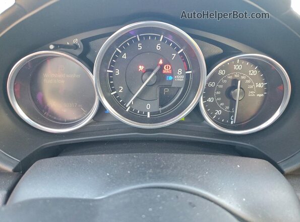 JM1NDAL74K0304850 2019 MAZDA MX-5 Red Սարքավորումների վահանակի տեսք