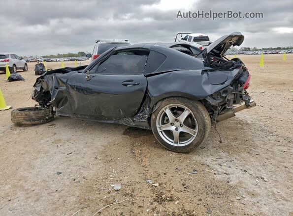 JM1NDAL77H0101539 2017 MAZDA MX-5 Черный Задняя левая четверть