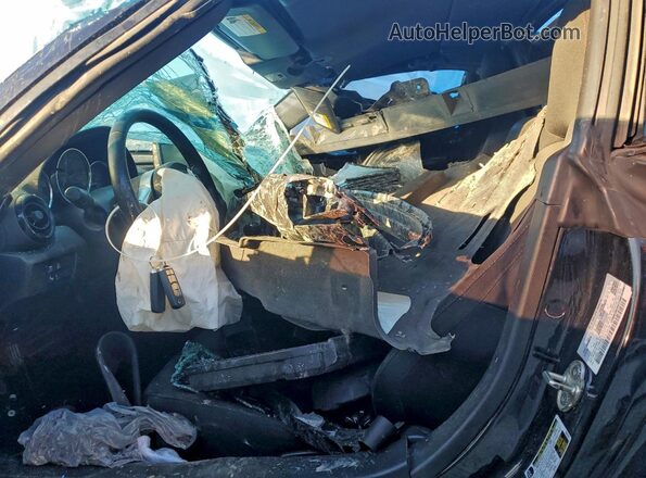 JM1NDAL77H0101539 2017 MAZDA MX-5 Черный Вид салона спереди