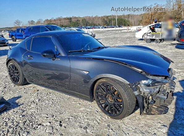 JM1NDAL78J0205799 2018 MAZDA MX-5 Серый Передняя правая четверть