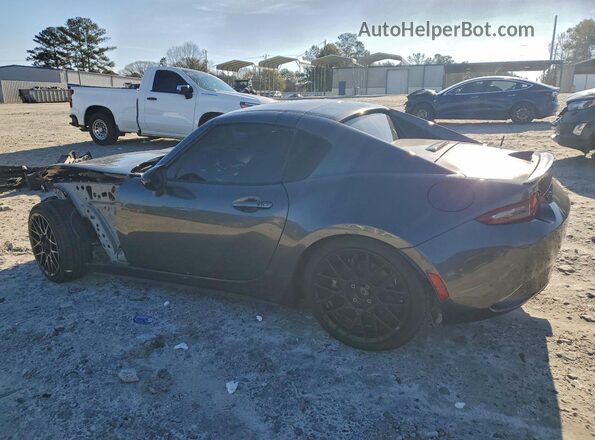 JM1NDAL78J0205799 2018 MAZDA MX-5 Серый Задняя левая четверть