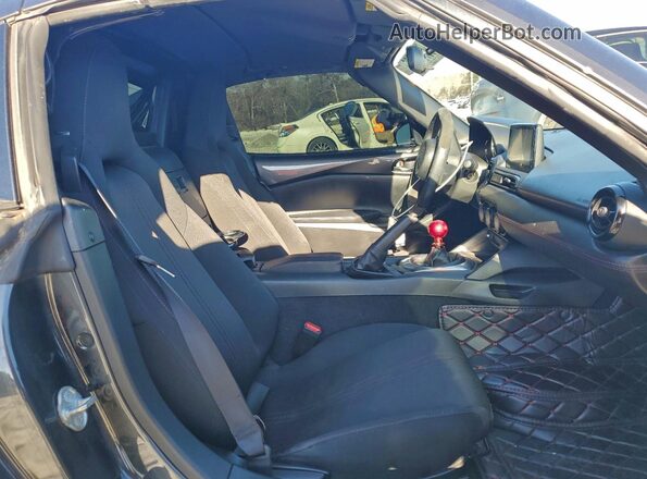 JM1NDAL78J0205799 2018 MAZDA MX-5 Серый Вид задних сидений