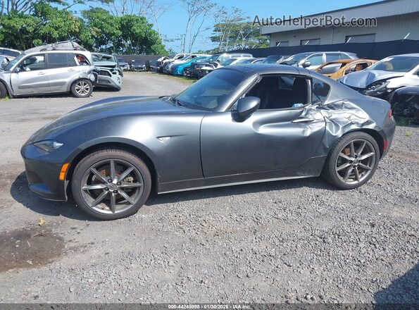 JM1NDAM70J0203849 2018 MAZDA MX-5 MIATA RF Gray Vista interior de 360 grados