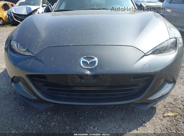 JM1NDAM70J0203849 2018 MAZDA MX-5 MIATA RF Gray 