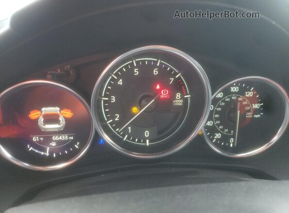 JM1NDAM70L0411989 2020 MAZDA MX-5 Синий Вид щитка приборов