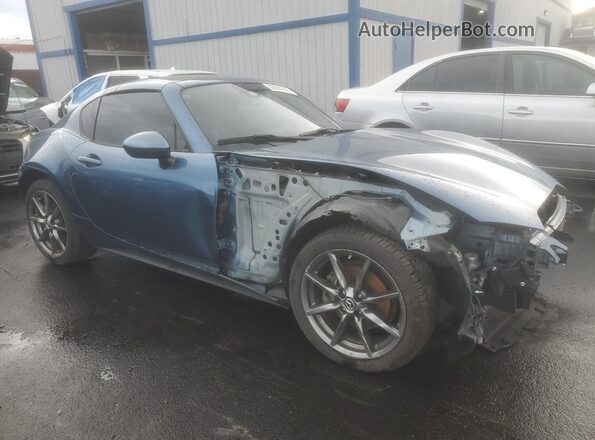 JM1NDAM70L0411989 2020 MAZDA MX-5 Синий Передняя правая четверть
