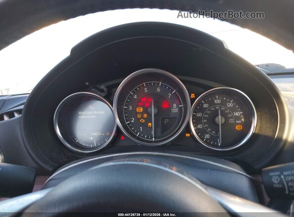 JM1NDAM72K0301105 2019 MAZDA MX-5 MIATA RF White უკანა სავარძლების ხედი