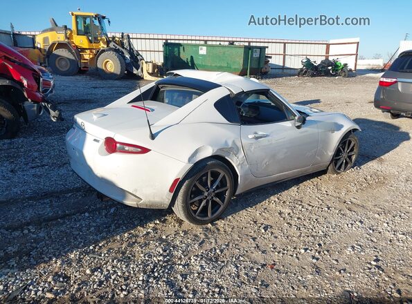 JM1NDAM72K0301105 2019 MAZDA MX-5 MIATA RF White უკანა მარჯვენა