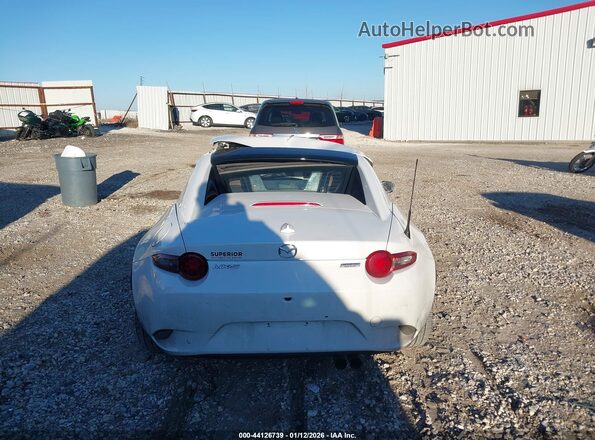 JM1NDAM72K0301105 2019 MAZDA MX-5 MIATA RF White 