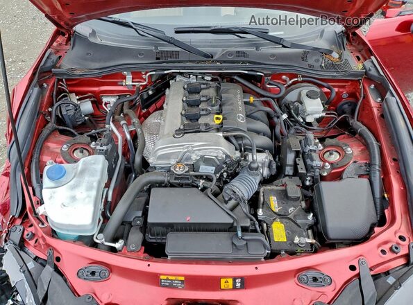 JM1NDAM72L0413288 2020 MAZDA MX-5 Red Vista interior trasera