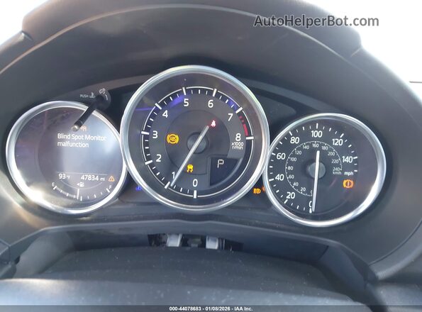 JM1NDAM73L0411355 2020 MAZDA MX-5 MIATA RF Blue უკანა სავარძლების ხედი