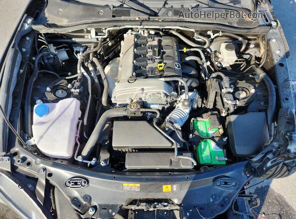JM1NDAM76M0452497 2021 MAZDA MX-5 Black Սալոնի հետևի տեսք