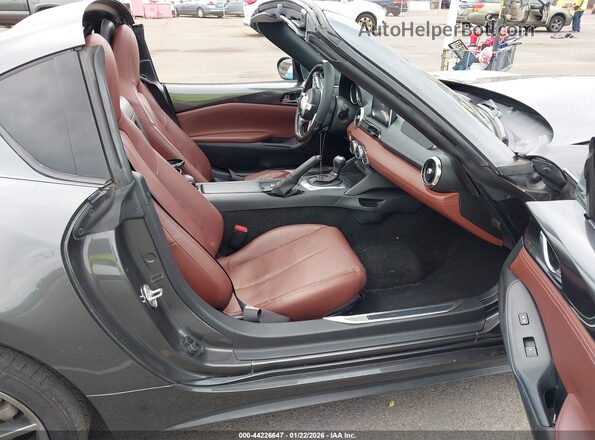 JM1NDAM77H0102267 2017 MAZDA MX-5 MIATA RF Blue Front interior view