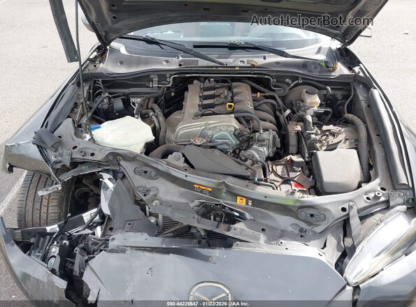 JM1NDAM77H0102267 2017 MAZDA MX-5 MIATA RF Blue Rear view