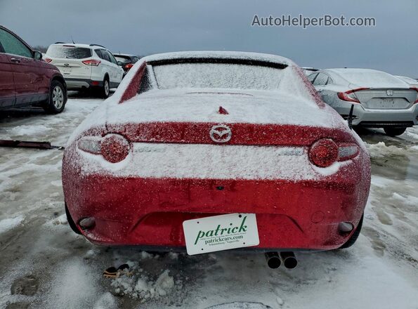 JM1NDAM77K0311824 2019 MAZDA MX-5 Red უკანა ხედი