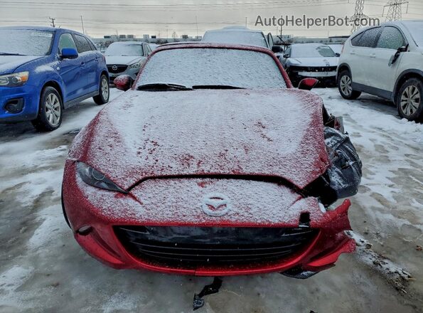 JM1NDAM77K0311824 2019 MAZDA MX-5 Red წინა ხედი