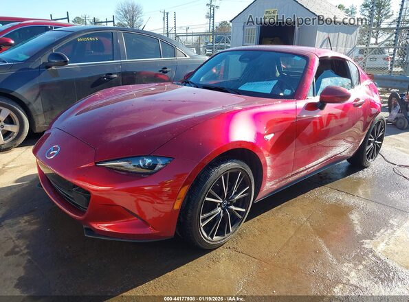 JM1NDAM77R0600406 2024 MAZDA MX-5 MIATA RF Red Передня ліва чверть