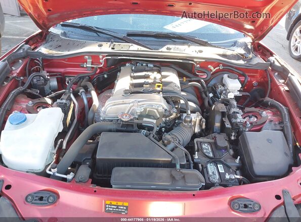 JM1NDAM77R0600406 2024 MAZDA MX-5 MIATA RF Red Вид ззаду