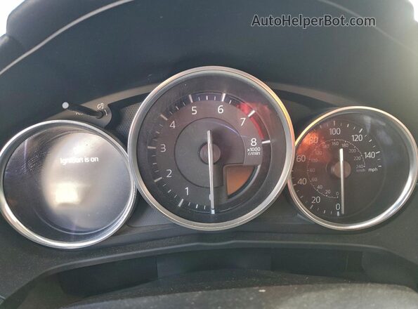 JM1NDAM78J0202156 2018 MAZDA MX-5 Black Vista del cuadro de instrumentos