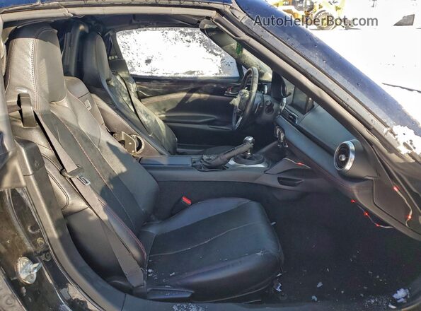 JM1NDAM78J0202156 2018 MAZDA MX-5 Black Vista de los asientos traseros