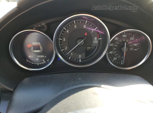 JM1NDAM78L0411044 2020 MAZDA MX-5 White ხელსაწყოთა პანელის ხედი