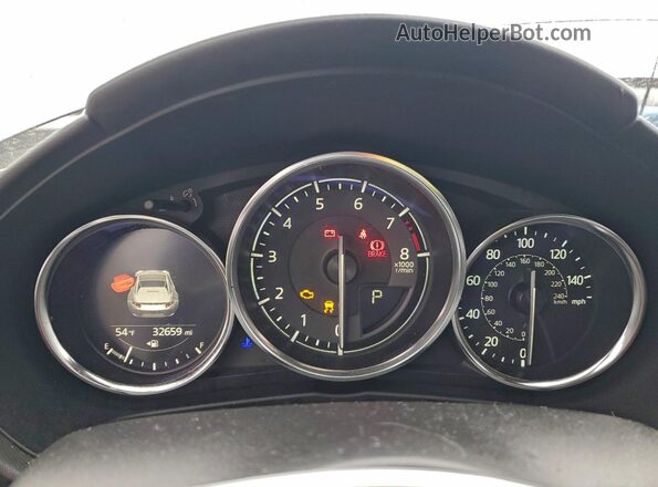 JM1NDAM78N0500700 2022 MAZDA MX-5 Gray Instrument cluster view