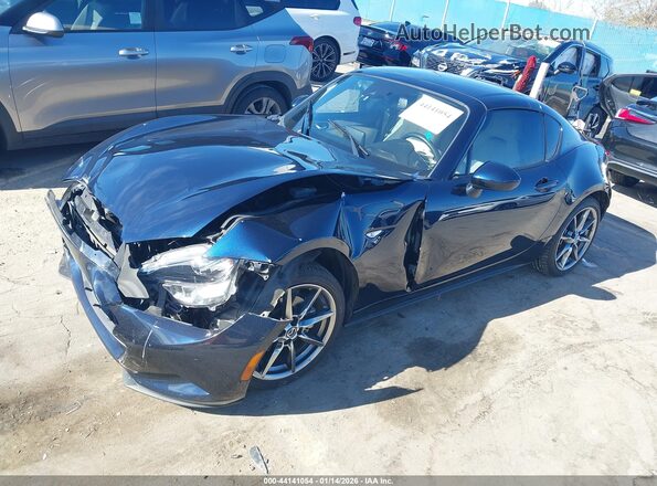 JM1NDAM79M0460710 2021 MAZDA MX-5 MIATA RF Blue Передня ліва чверть