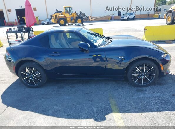 JM1NDAM79S0653128 2025 MAZDA MX-5 MIATA RF Blue Widok wnętrza z tyłu