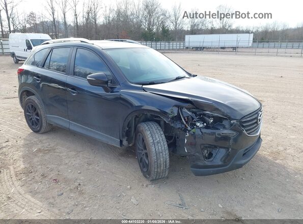 JM3KE2BY3G0762619 2016 MAZDA CX-5 Black Դիմացի տեսք