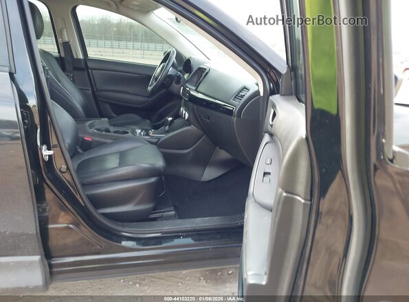 JM3KE2BY3G0762619 2016 MAZDA CX-5 Black Սալոնի դիմացի տեսք