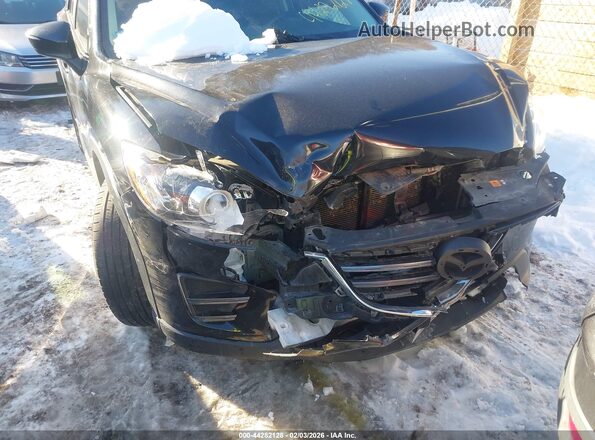 JM3KE2BY7G0879491 2016 MAZDA CX-5 Black Դիմացի տեսք