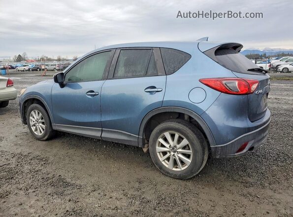 JM3KE2BYXG0676157 2016 MAZDA CX-5 Blue Trasero izquierdo