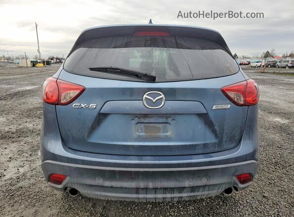 JM3KE2BYXG0676157 2016 MAZDA CX-5 Blue Vista trasera